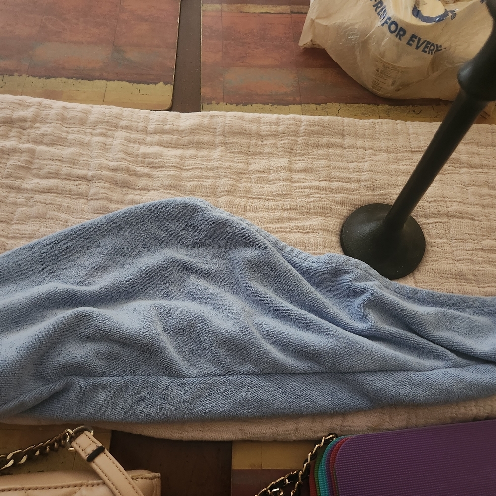 Microfiber hair towel wrap